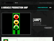 Tablet Screenshot of amiracleproductionamp.com